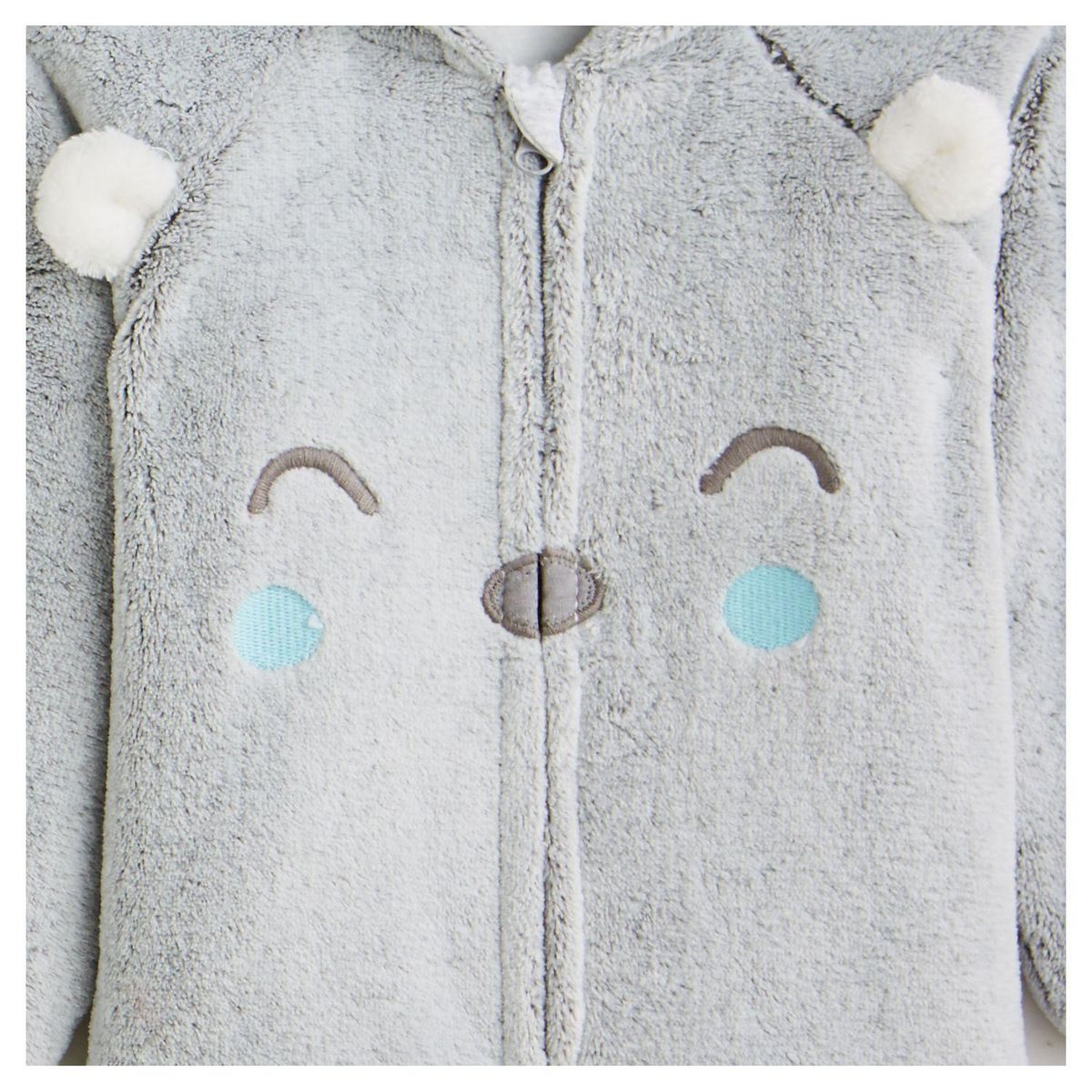 IN EXTENSO Sweat à capuche nouveau né garçon