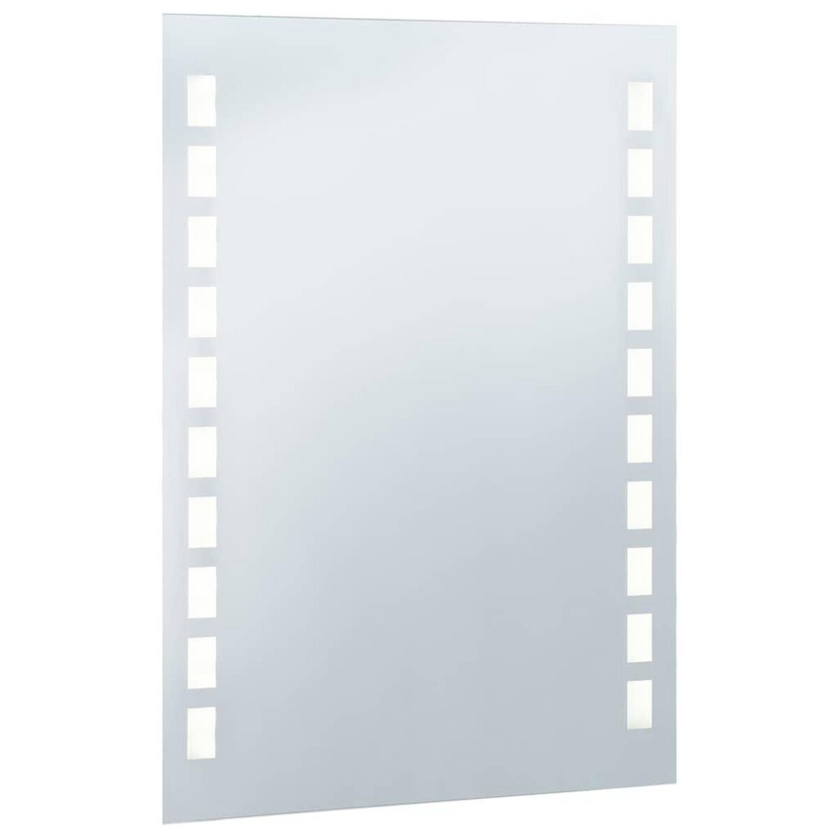 VIDAXL Miroir mural a LED pour salle de bains 60x80 cm
