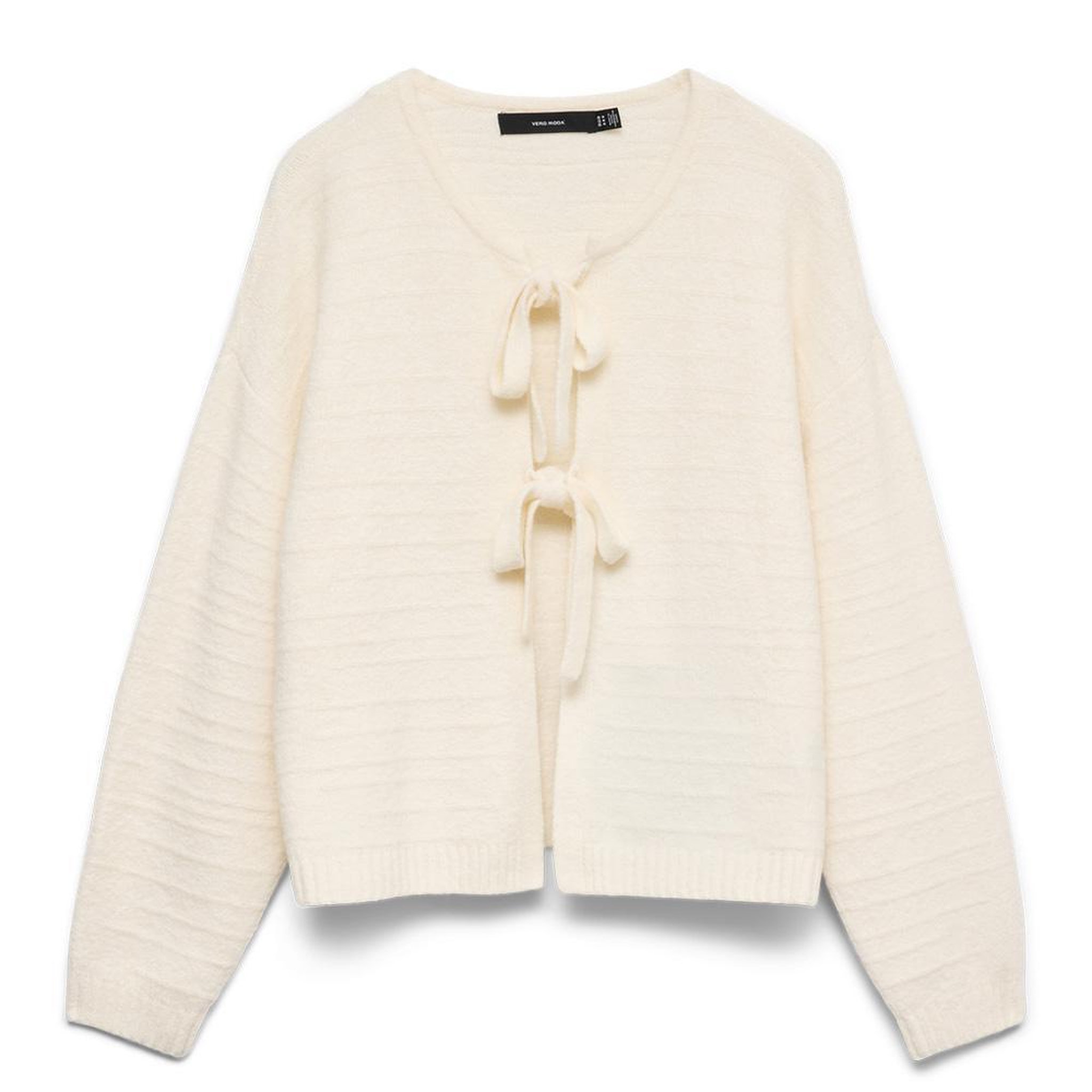 Voir la diapositive 3 : Vero Moda Gilet Ecru Femme Vero Moda Boom Structure