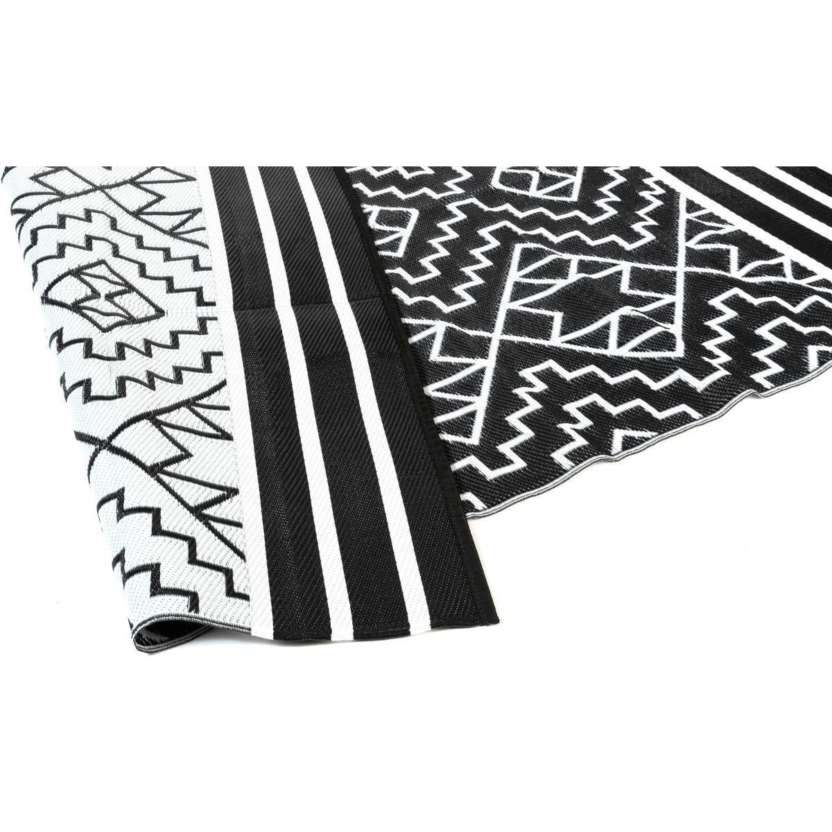 Inkazen Tapis extérieur - 120x180cm - Noir - INCA