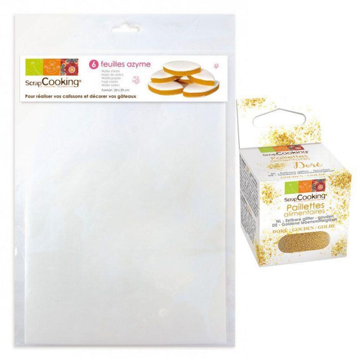 Papier Wafer - Wafer Paper - 10 feuilles