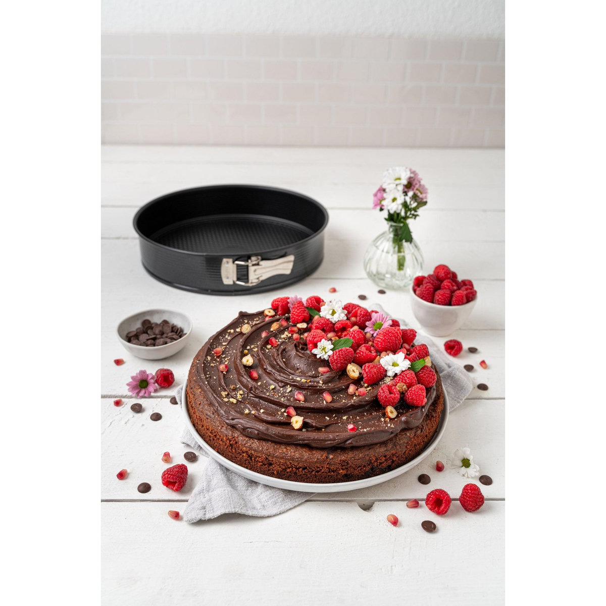 ZENKER Moule à manqué à charnière 30 cm Zenker PerfectBack+