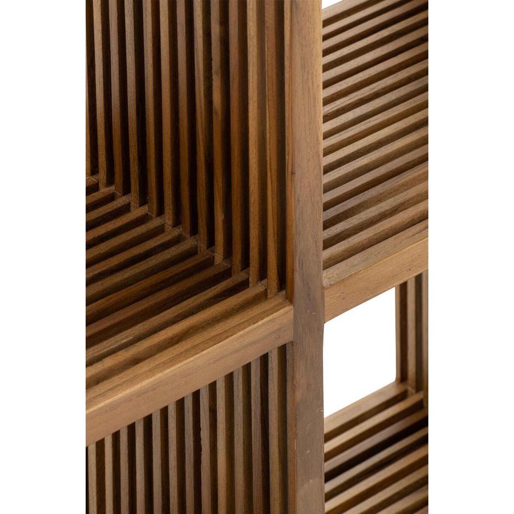 Voir la diapositive 5 : Paris Prix Étagère 4 Cases en Bois  Lars  80cm Naturel