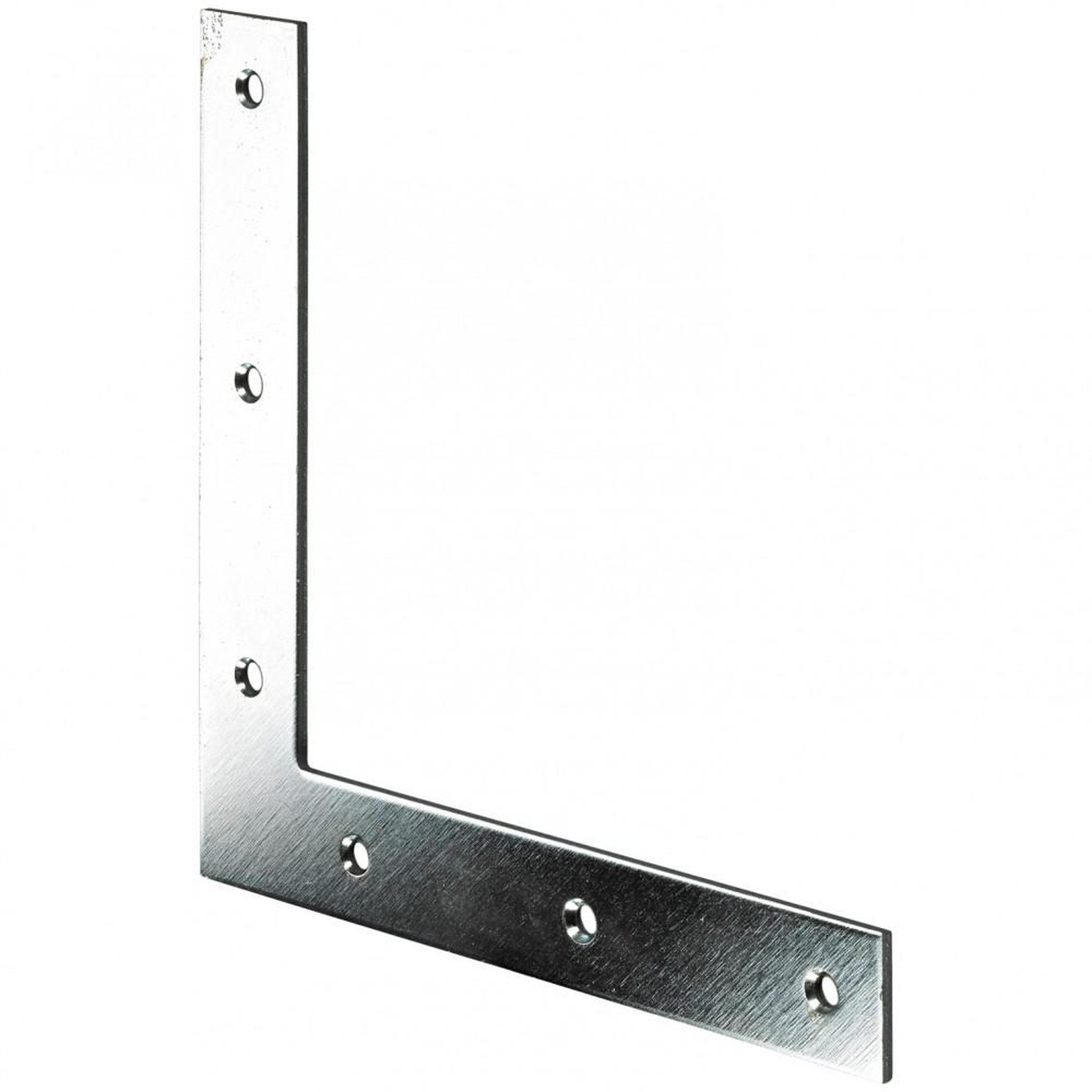 CENTRALE BRICO 1 équerre d'assemblage plate acier zingué HETTICH, l.140 mm