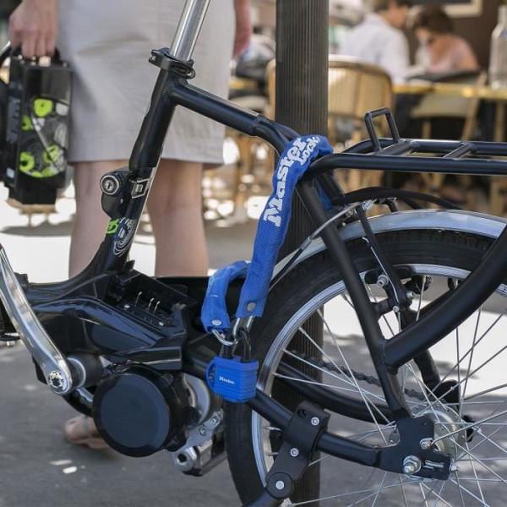 Voir la diapositive 4 : Master lock MASTER LOCK Chaîne Antivol Vélo avec Cadenas a Clé - Idéal pour les Vélos, Vélos Electriques, VTT et autres