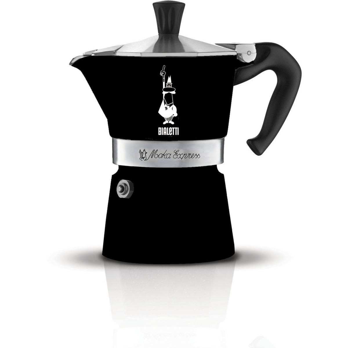 BIALETTI Cafetière italienne MOKA EXPRESS NOIR 3 TASSES