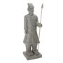  Statue Déco  Samouraï  119cm Gris