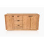 Voir la diapositive 4 : Paris Prix Buffet en Bois  Darryl  180cm Naturel