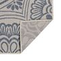 Voir la diapositive 2 : VIDAXL Tapis a tissage plat d'exterieur 120x170 cm Motif bleu