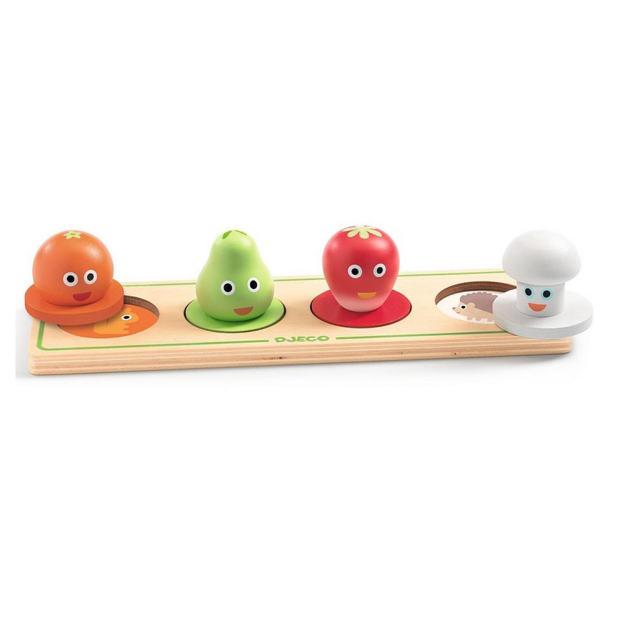 Djeco PUZZLES GROS BOUTONS - Vegi'n'Co