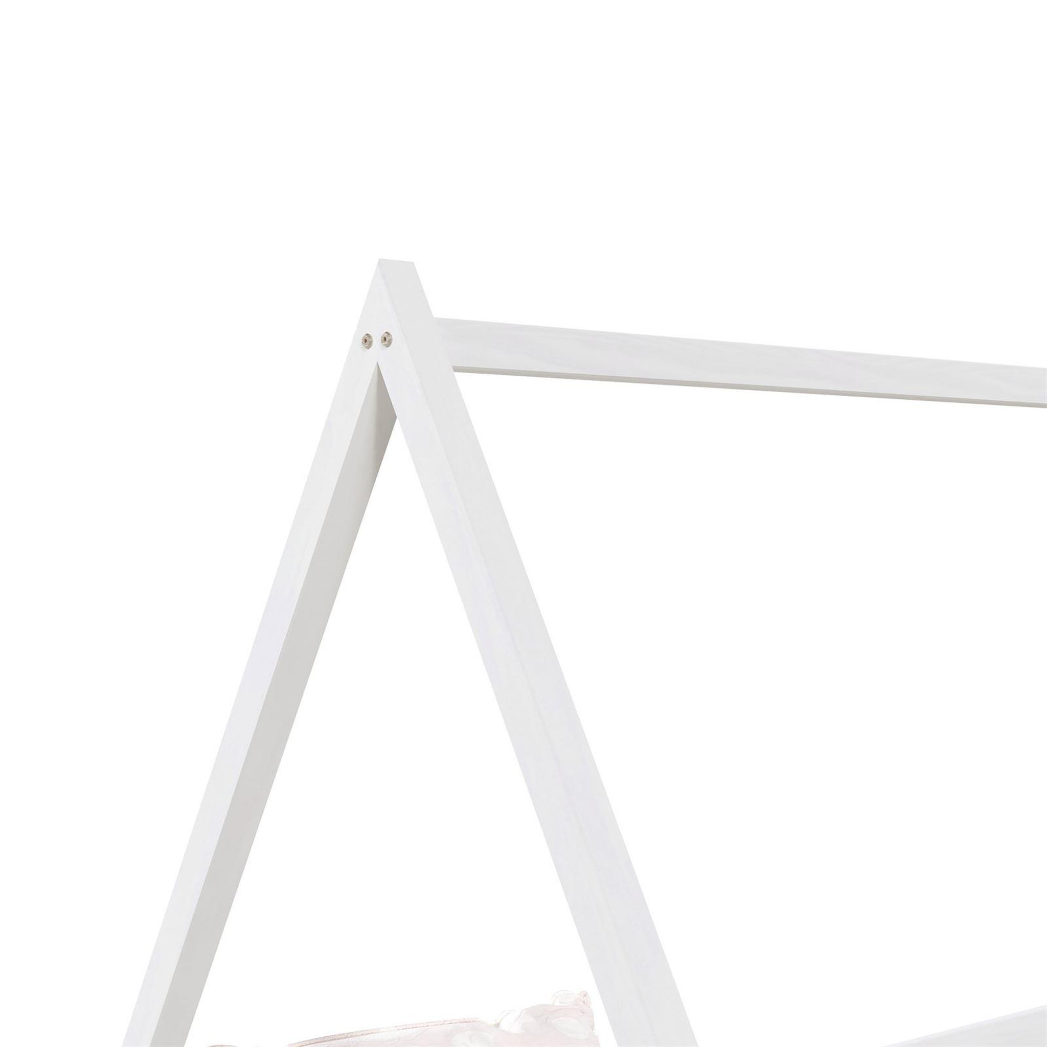 Voir la diapositive 4 : IDIMEX Lit cabane SILA 90 x 190 cm, en pin massif