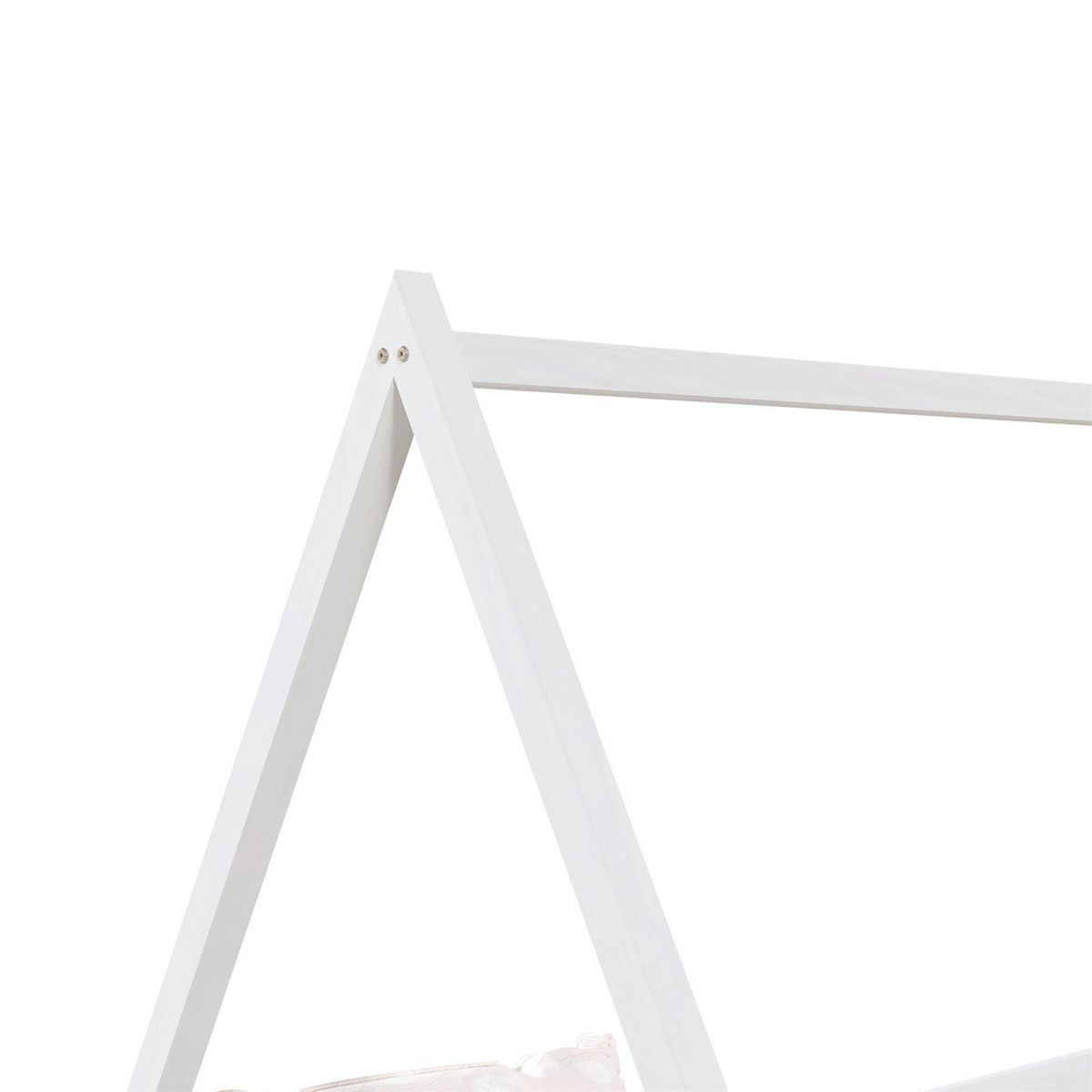 IDIMEX Lit cabane SILA 90 x 190 cm, en pin massif