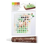 Stylo Chocolat ScrapCooking - ChocoStylo 23 g, décorations gâteaux