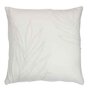 Voir la diapositive 1 : Paris Prix Coussin Déco  Feuilles II  43x43cm Blanc