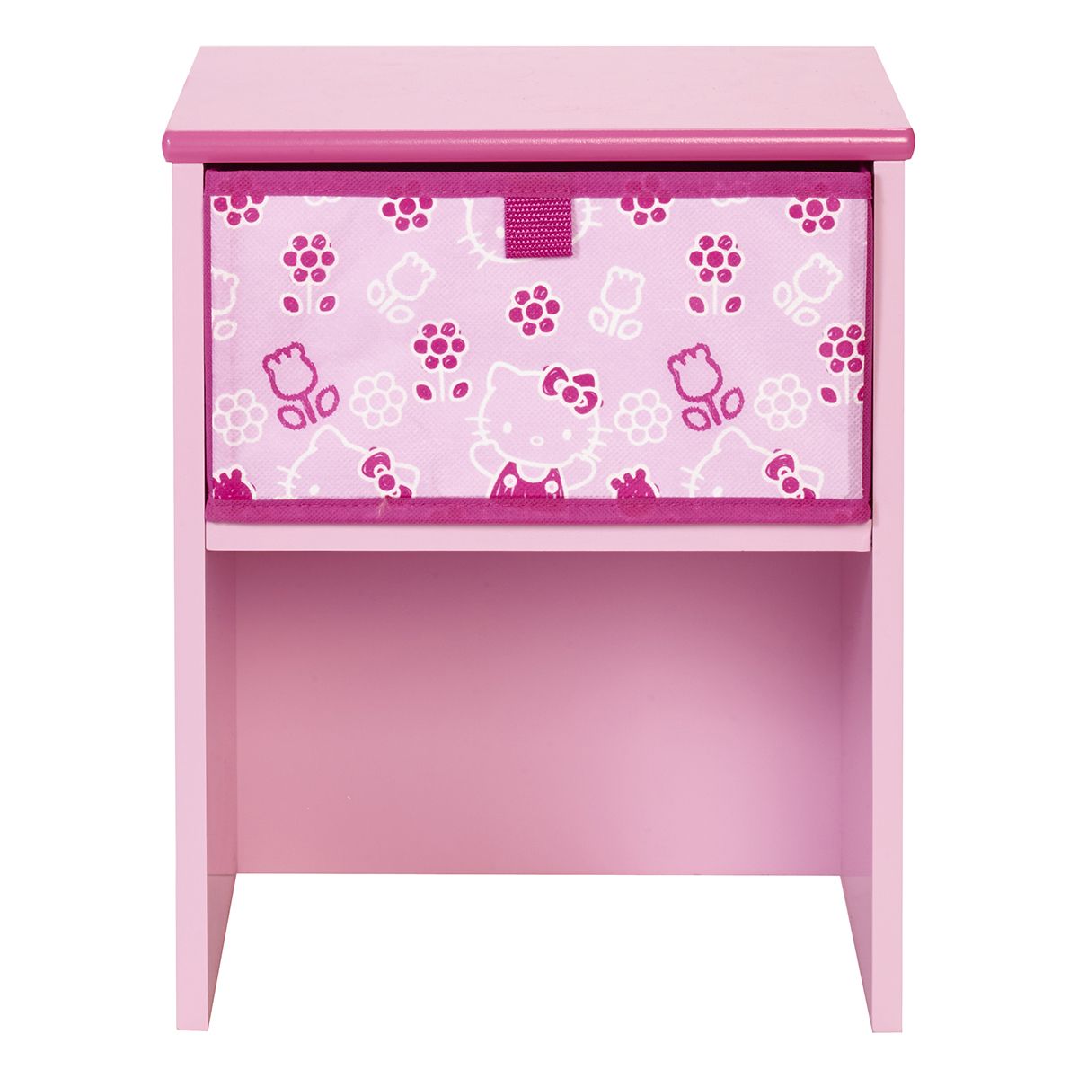Table de chevet Hello Kitty rose