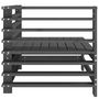 Voir la diapositive 5 : VIDAXL Canape d'angle de jardin gris bois de pin massif