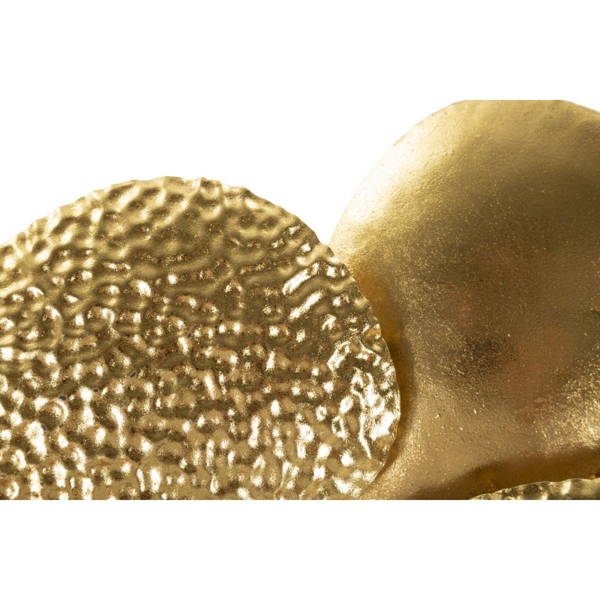 Voir la diapositive 3 : Paris Prix Applique murale en métal  shell  44cm or