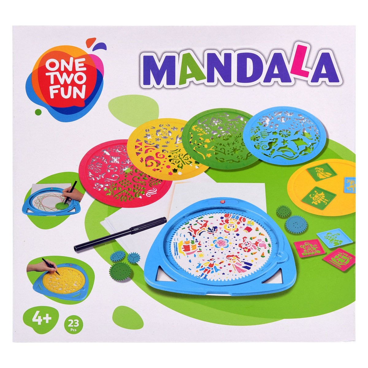 One Two Fun Mandala