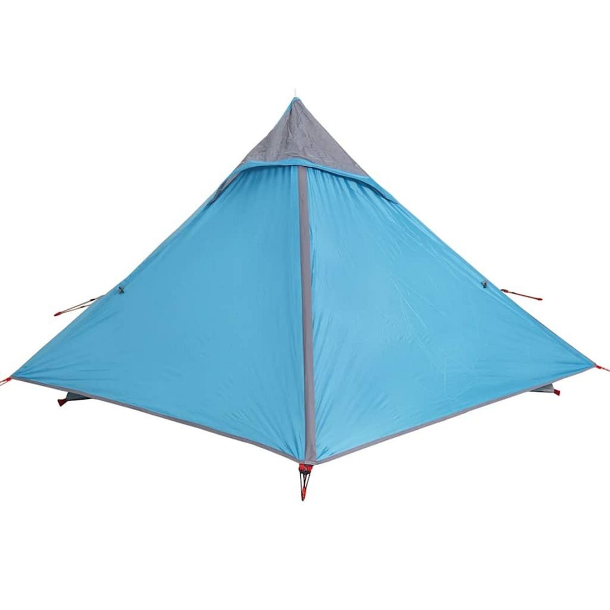 VIDAXL Tente de camping 2 personnes bleu impermeable