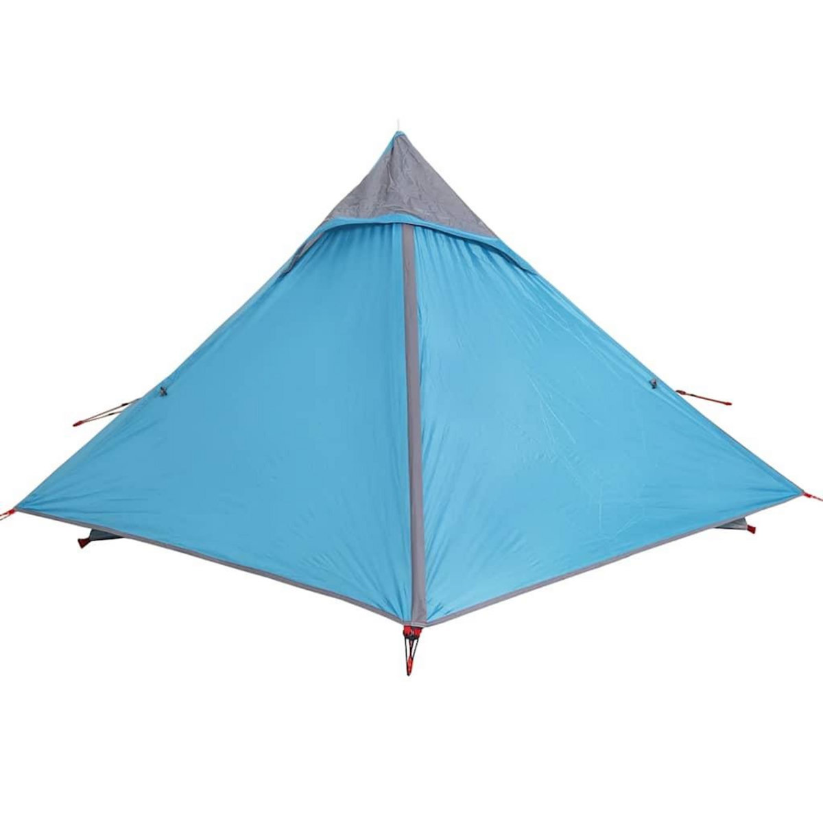 VIDAXL Tente de camping 2 personnes bleu impermeable