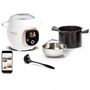 Voir la diapositive 3 : MOULINEX Multicuiseur intelligent 6l 1600w blanc/argent - CE86DA10