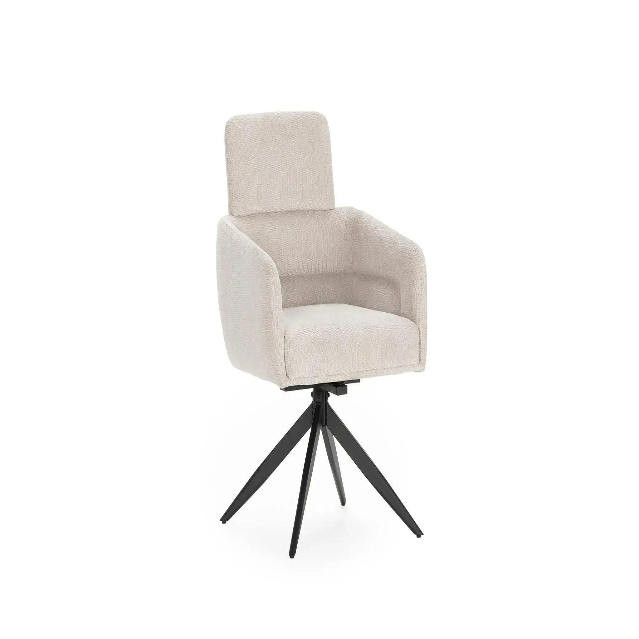 Voir la diapositive 6 : CASANOVA PARIS Arlo - lot de 2 chaises pieds en métal noir