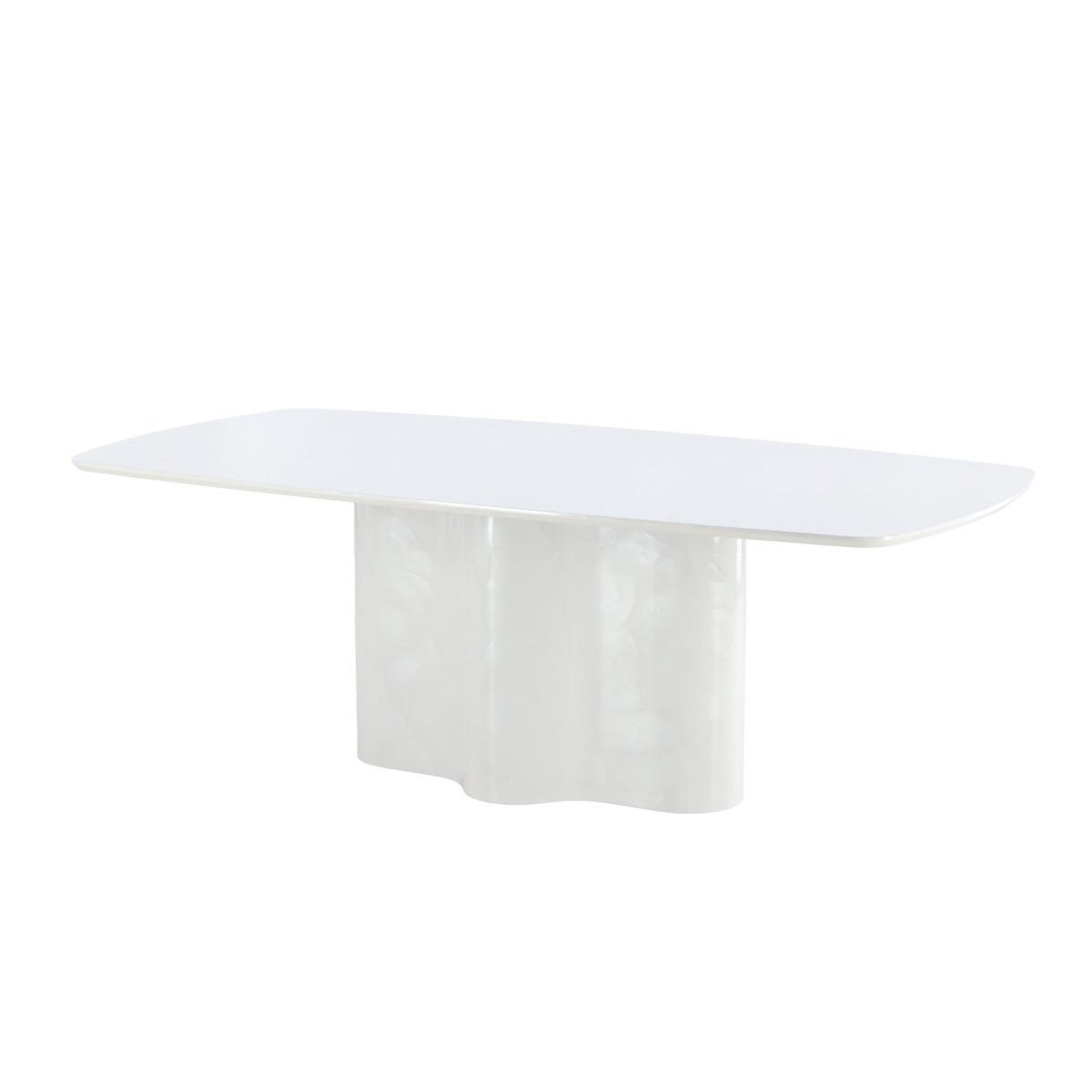 Voir la diapositive 3 : Paris Prix Table à manger design  väddö  220cm blanc