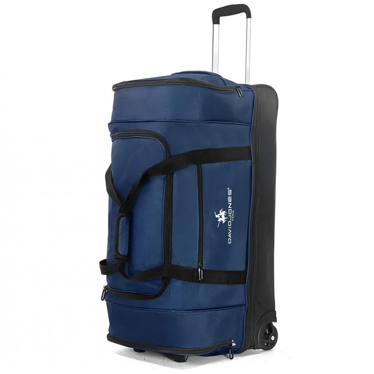 David Jones Sac de voyage à roulettes 105L double compartiment 75cm