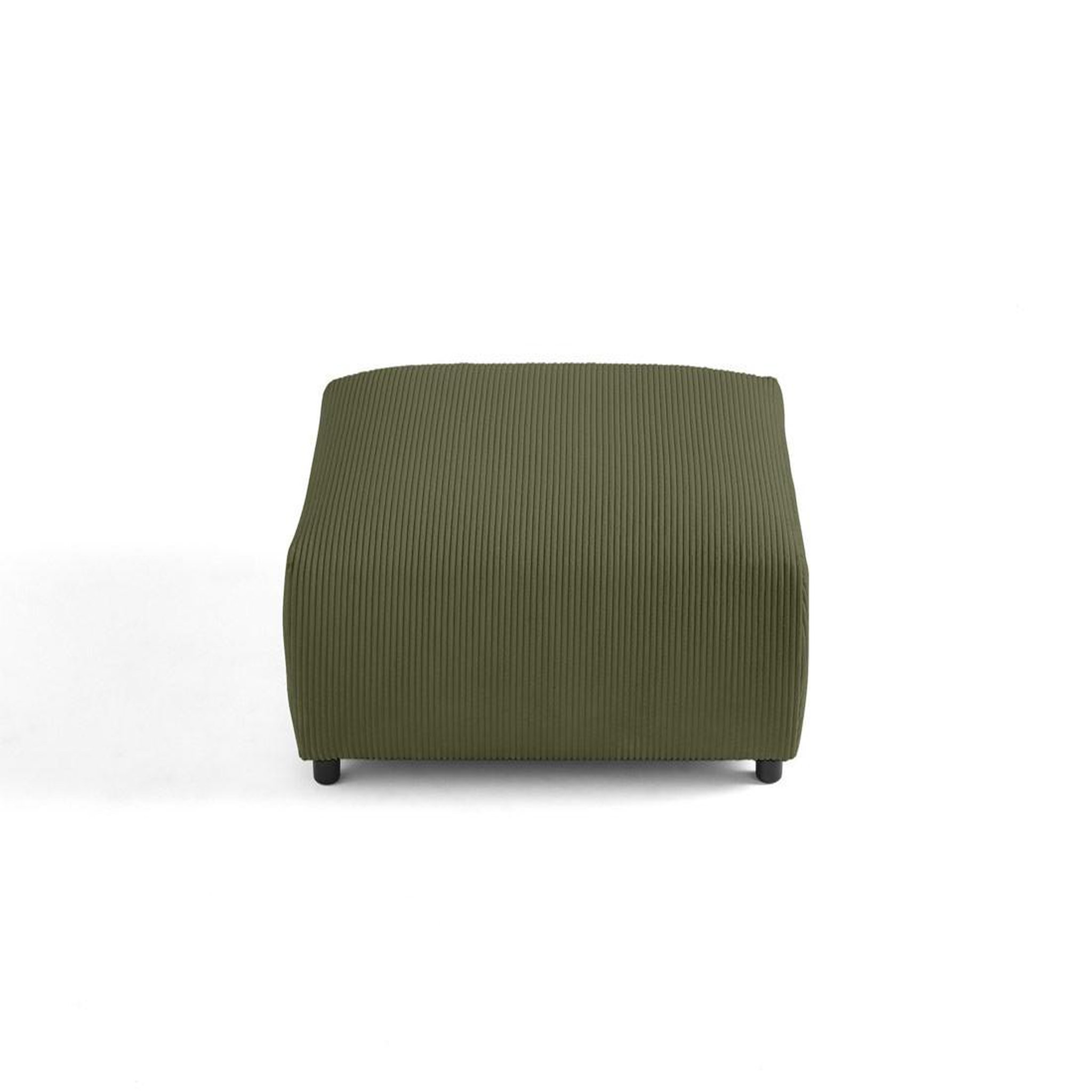 Voir la diapositive 1 : LISA DESIGN Garance - pouf modulable - en velours côtelé