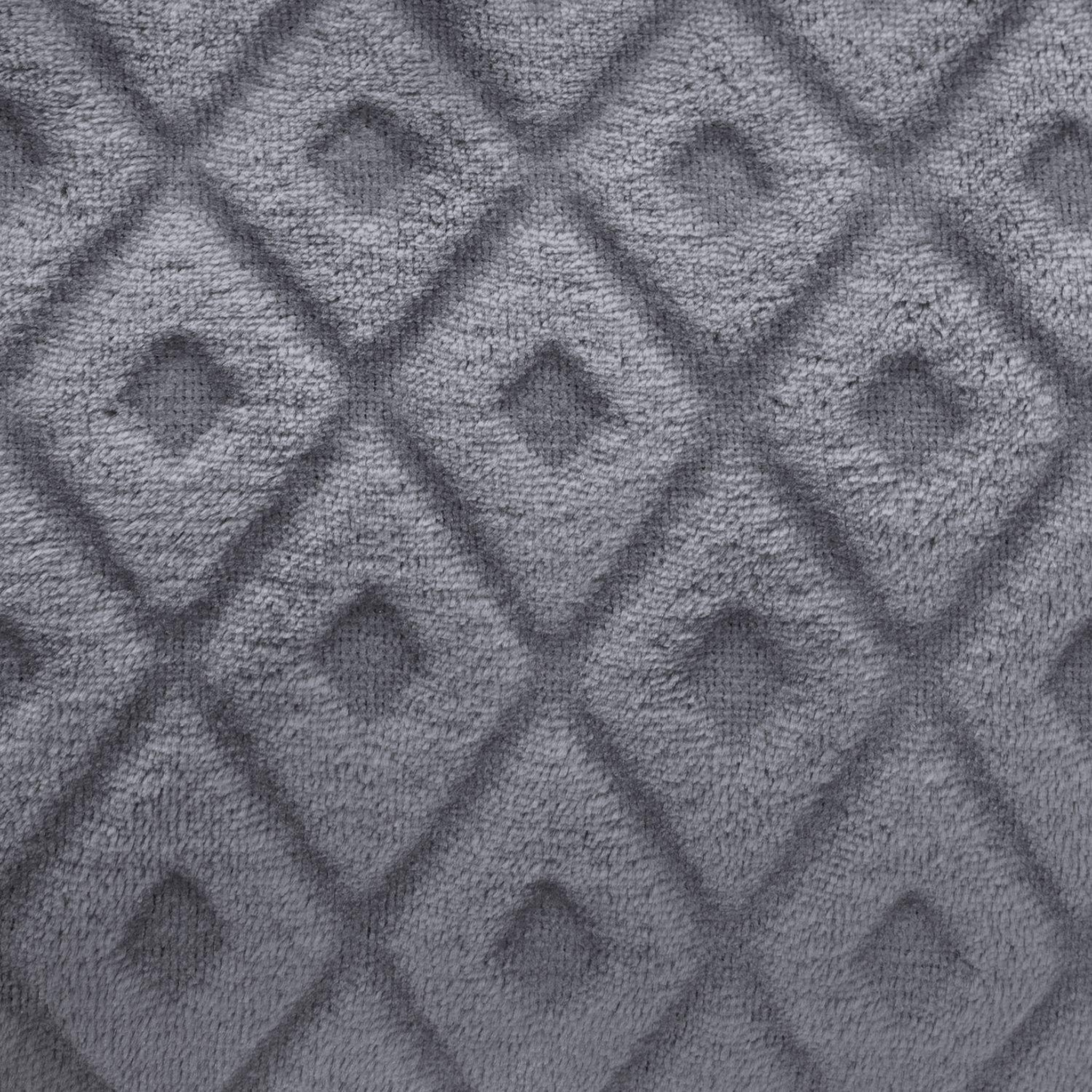 Voir la diapositive 3 : ATMOSPHERA Plaid en Flanelle détails losanges en 3D
