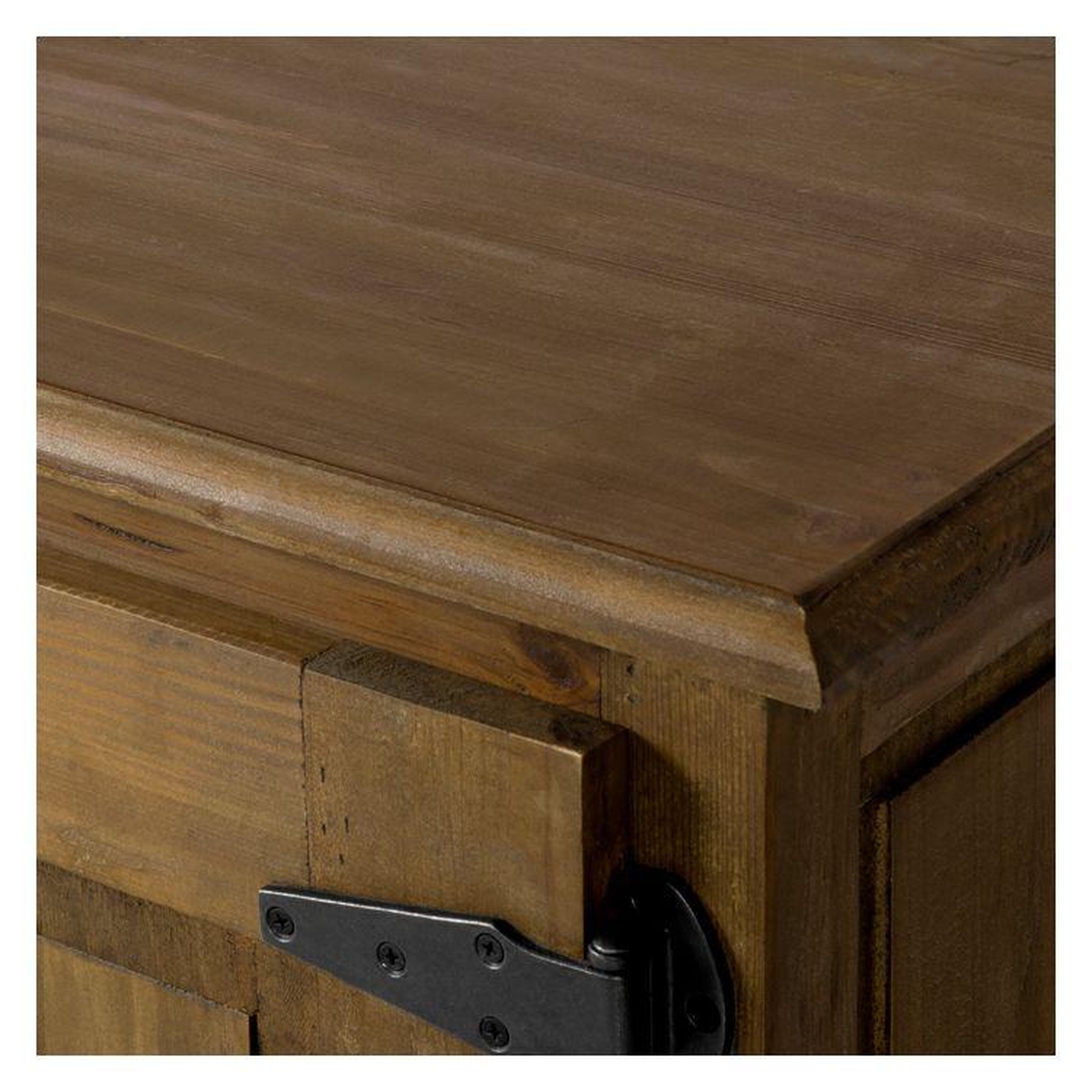 Voir la diapositive 5 : MAISON PAVANE Buffet en bois recyclé 2 portes-Ottawa