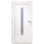 Voir la diapositive 5 : VIDAXL Porte d'entree Blanc 108x200 cm PVC