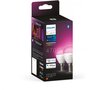 Voir la diapositive 4 : Philips Ampoule LED connectée HUE W&C E14 Luster x2 5.1W
