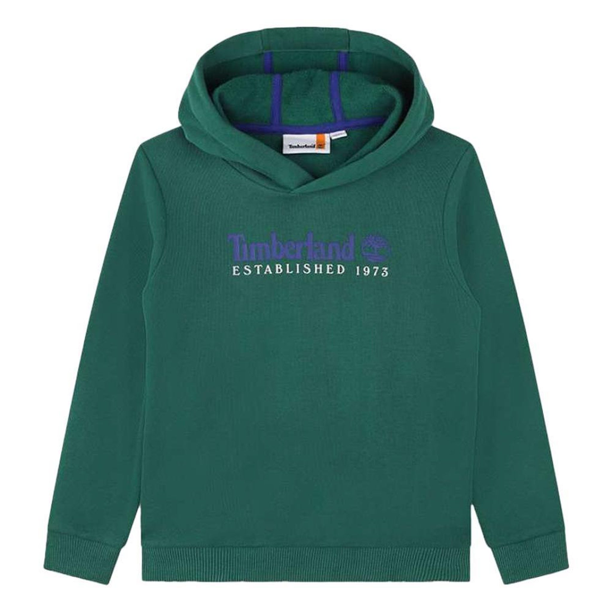 TIMBERLAND Sweat Vert/Bleu Garçon Timberland T25U56. Coloris disponibles : Vert