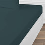 Voir la diapositive 4 : FUTURE HOME Drap housse uni en coton 57 fils