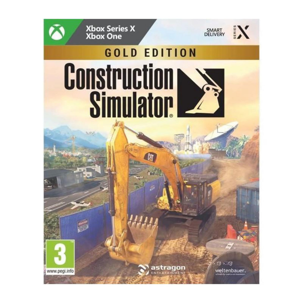 MICROIDS Construction Simulator - Jeu Xbox Series X - Gold Edition
