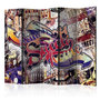 Voir la diapositive 1 : Paris Prix Paravent 5 Volets  Cool Graffiti  172x225cm