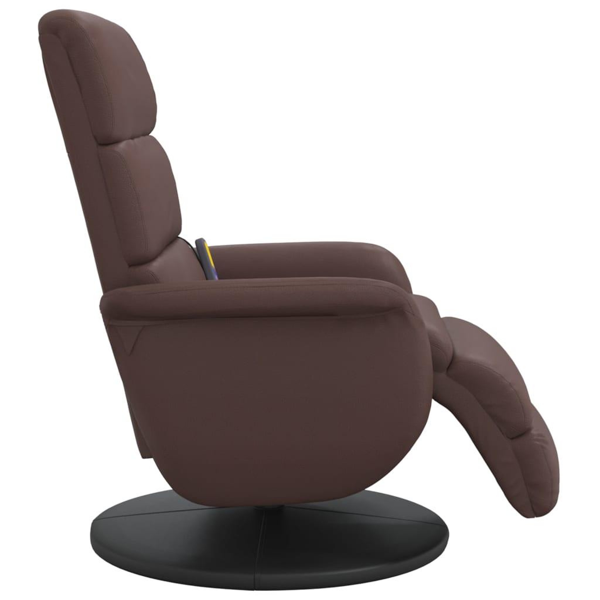 Voir la diapositive 4 : VIDAXL Fauteuil inclinable de massage repose-pieds marron similicuir