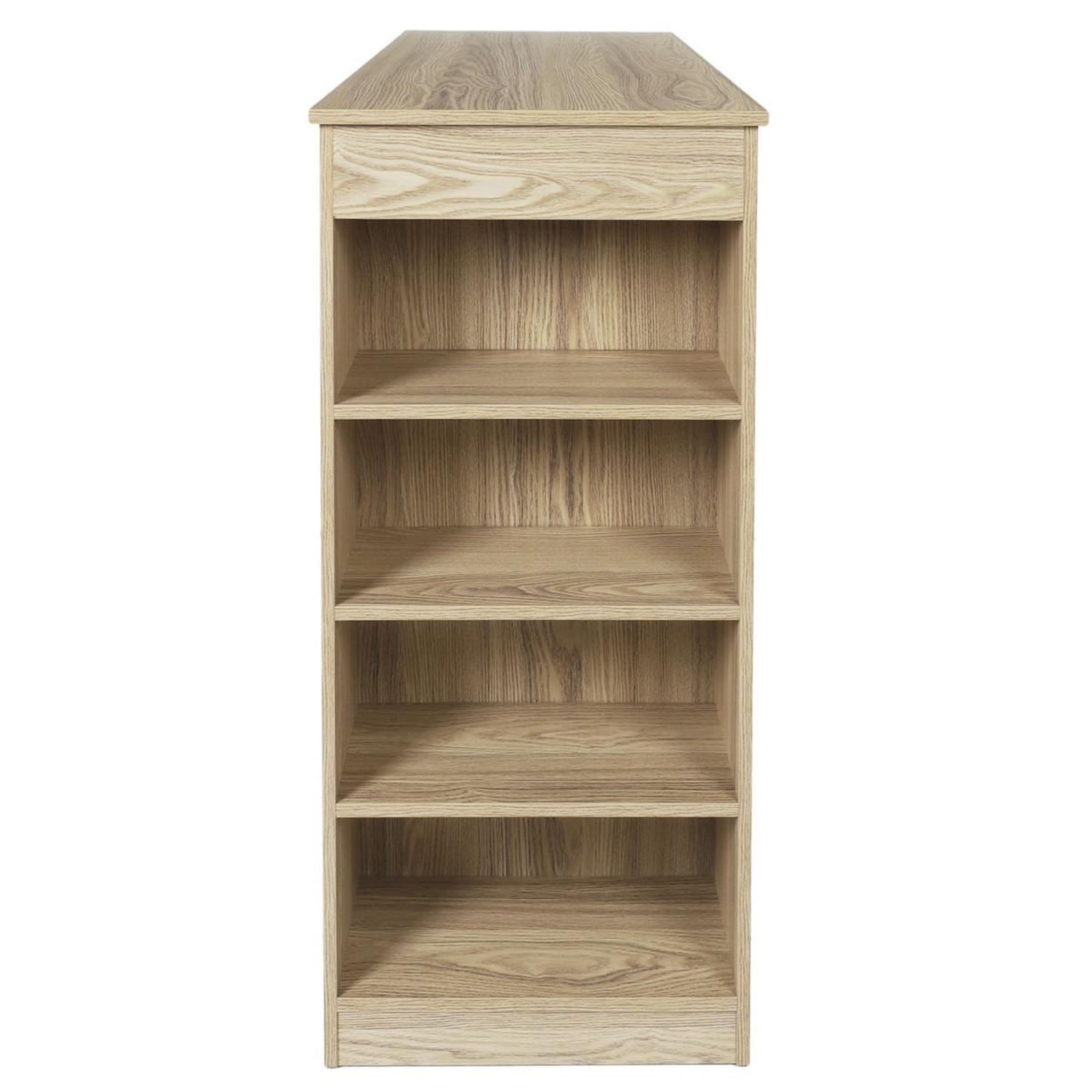 Voir la diapositive 3 : The Home Deco Factory Table de bar design  mange-debout  115cm marron