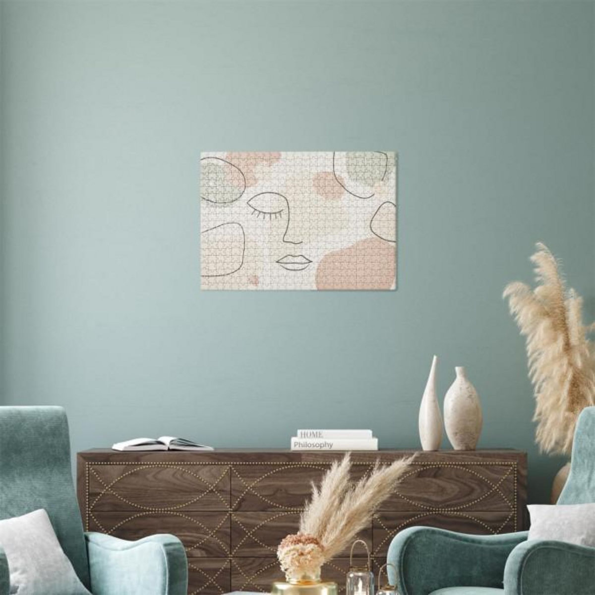 Paris Prix Puzzle Visage  500 Pièces  35x48cm Multicolore