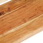 Voir la diapositive 5 : VIDAXL Meuble TV 130x40x40 cm Bois d'acacia solide