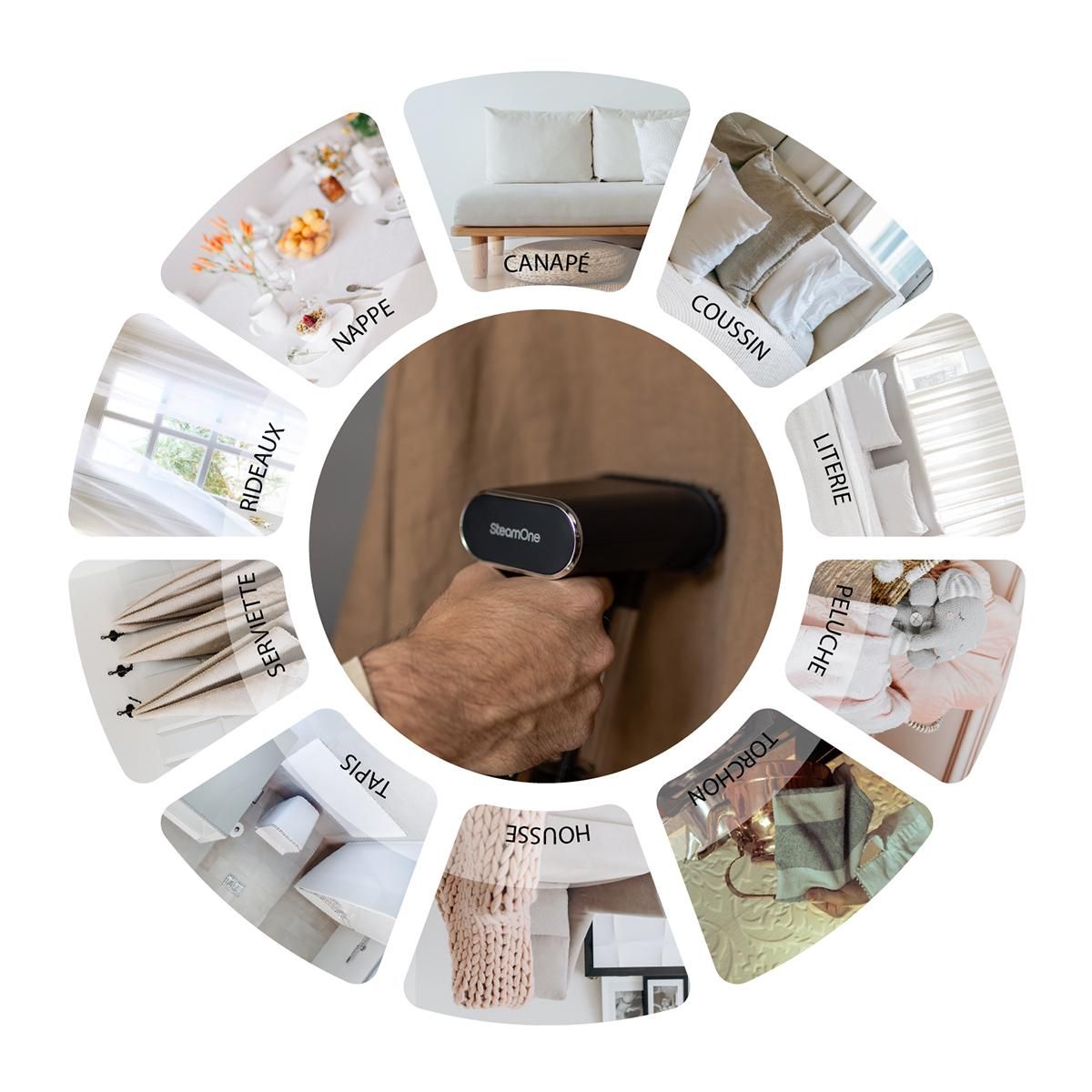 Steamone Défroisseur vapeur EUNS150B Karl