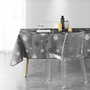 Voir la diapositive 2 : Paris Prix Nappe Imprimée  Enchante  150x240cm Anthracite
