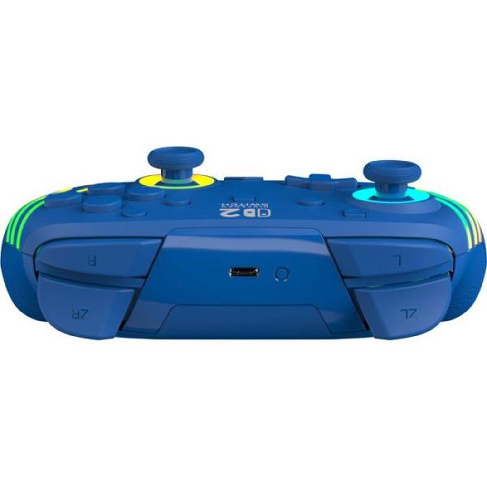 Voir la diapositive 3 : Turtle Beach Manette Gaming sans fil RGB - TURTLE BEACH - Afterglow Wave pour Nintendo Switch 2 - Bleu