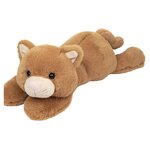 TEDDY BEAR Peluche Chat Kikki allongé de 35 cm