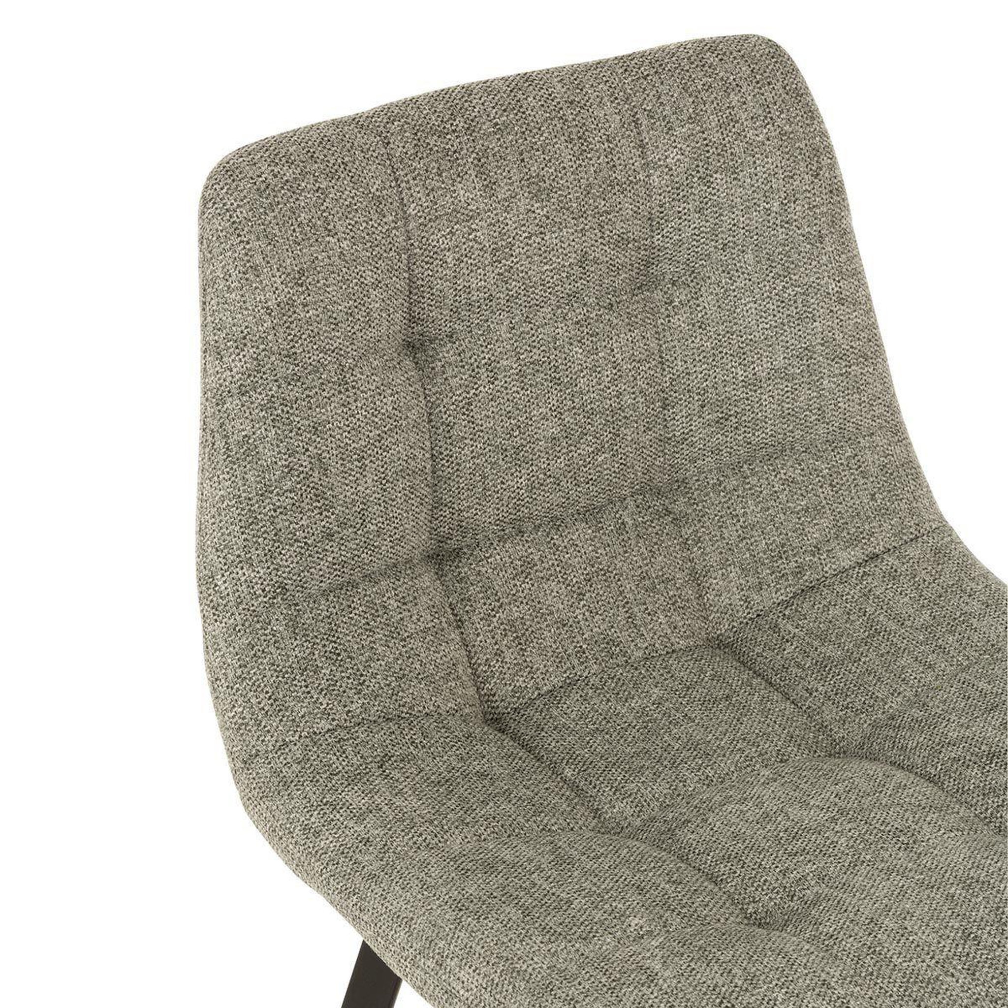 Voir la diapositive 5 : J-LINE Chaise de bar design  stéphane  97cm gris