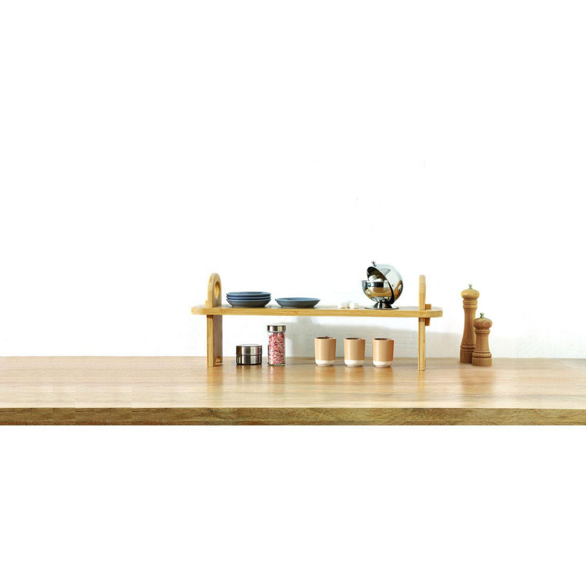 FIVE Etagère démontable 1 niveaux en bambou