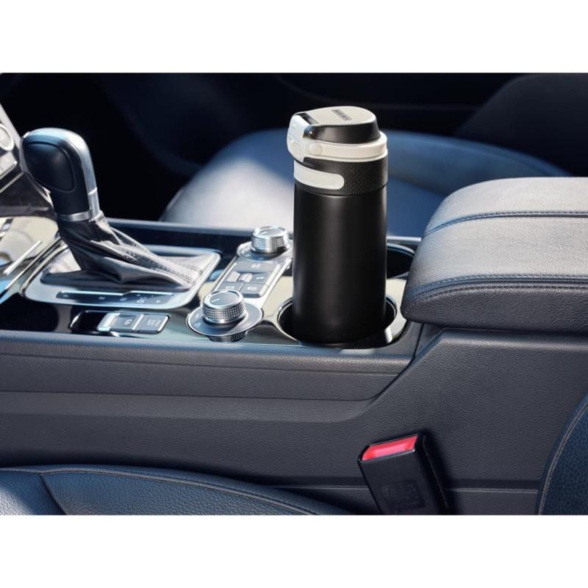 Leifheit Leifheit Bouteille thermos Flip 600 ml Noir