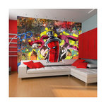 Paris Prix Papier Peint II  Graffiti Monster. Coloris disponibles : Multicolore
