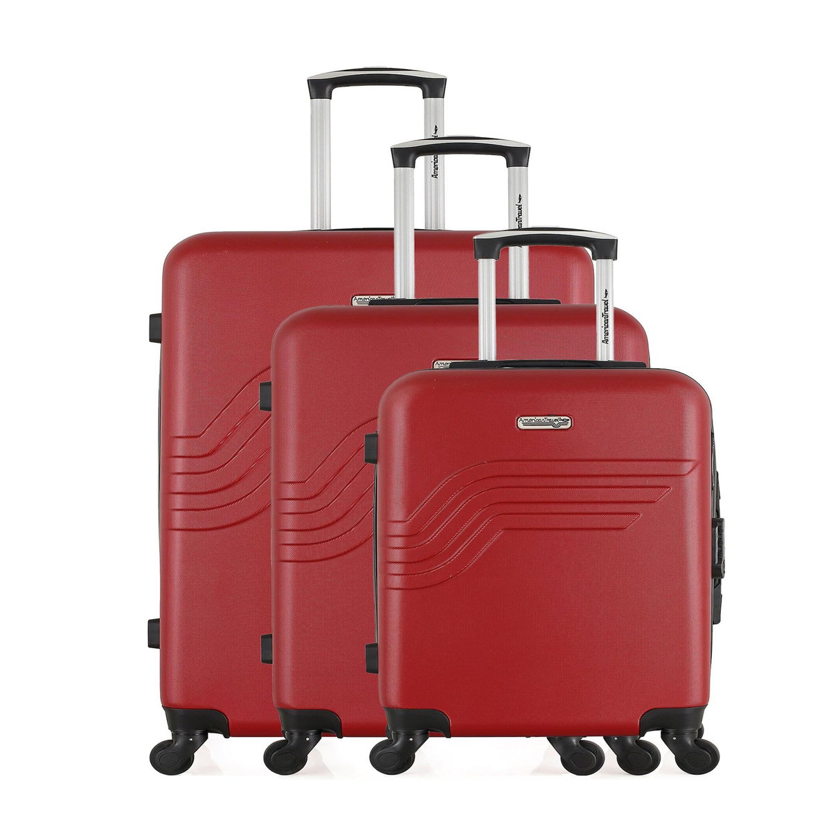 AMERICAN TRAVEL AMERICAN TRAVEL - Set de 3 ABS QUEENS 75 cm